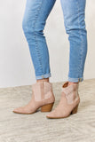 East Lion Corp Rhinestone Ankle Cowgirl Booties