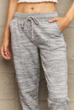 Ninexis Full Size Tie Waist Long Sweatpants