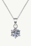 Get What You Need Moissanite Pendant Necklace