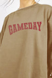 Simply Love Simply Love Full Size GAMEDAY Graphic Sweatshirt