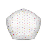 Colored Polka Dots Bean Bag Chair Cover