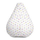 Colored Polka Dots Bean Bag Chair Cover