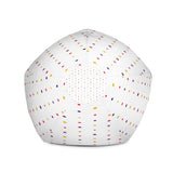 Colored Polka Dots Bean Bag Chair Cover