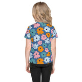 Floral Colorful crew neck t-shirt