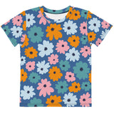 Floral Colorful crew neck t-shirt