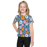 Floral Colorful crew neck t-shirt