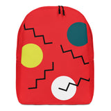 Red Minimalist Backpack