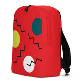 Red Minimalist Backpack