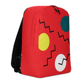 Red Minimalist Backpack