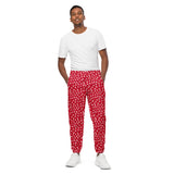 Streetwear Red Polka Dot Track pants