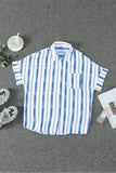 Striped Half Sleeve Shirt