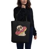 Doggie with Donut Eco Tote Bag