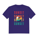 Purple Sunset Beach View Tee