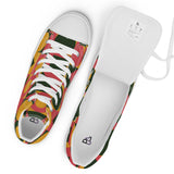 Women’s high top canvas shoes