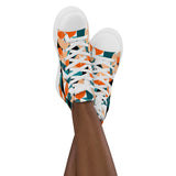 Women’s high top canvas shoes