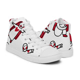 Women’s high top canvas shoes