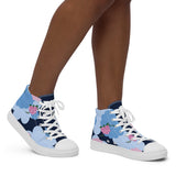 Women’s high top canvas shoes